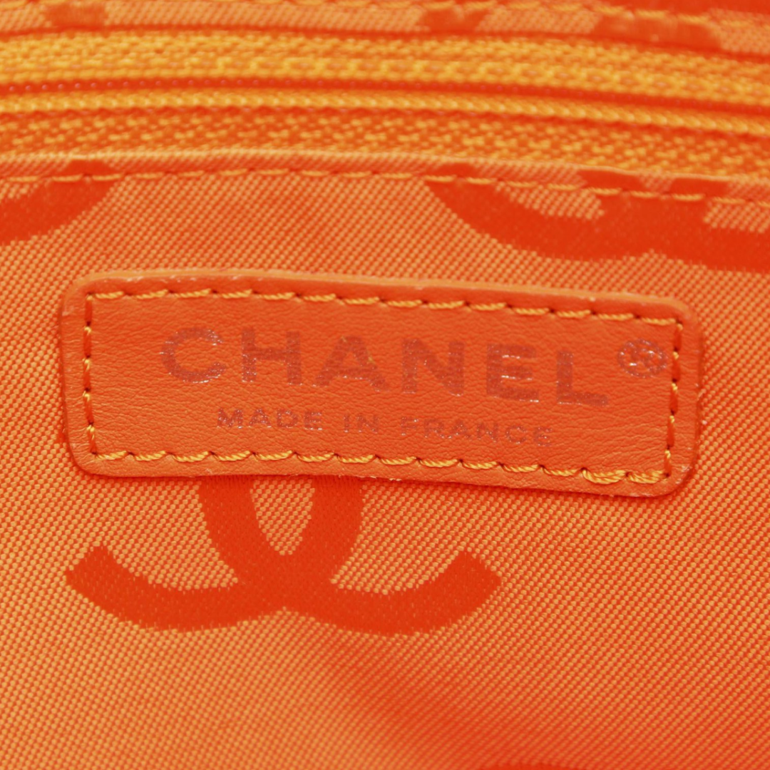 CHANEL 2005 BEIGE CAMBON TOTE BAG