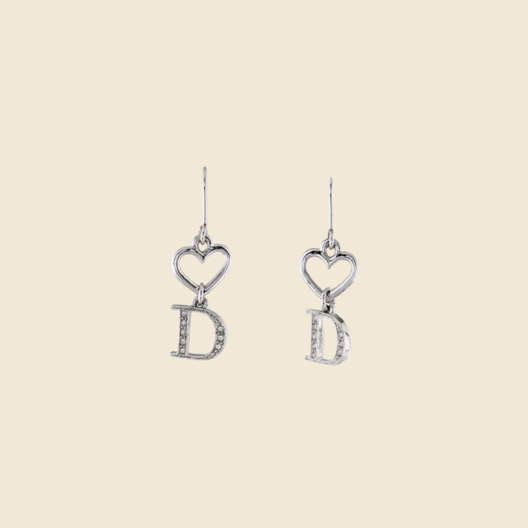 Dior drop earrings discount