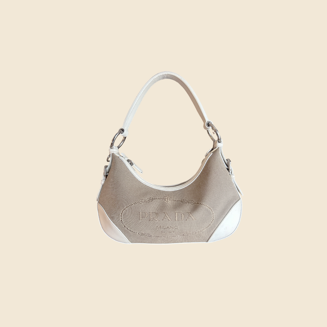 Prada jacquard bag deals