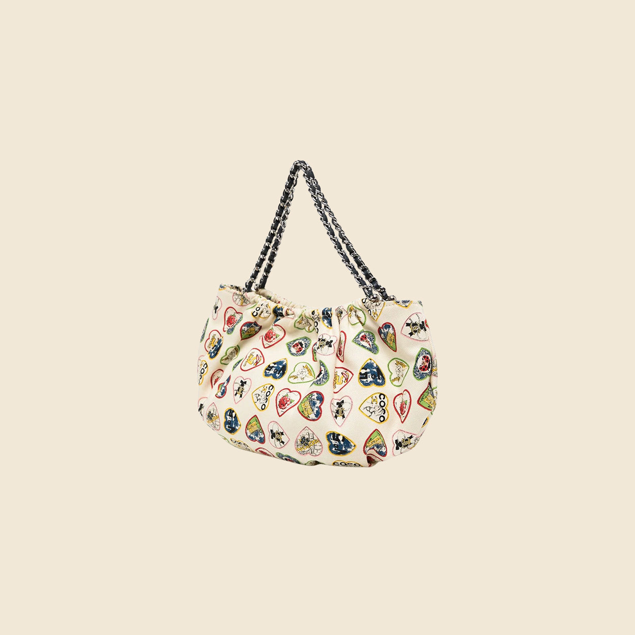 CHANEL 2006 VALENTINE HEART MINI HANDBAG