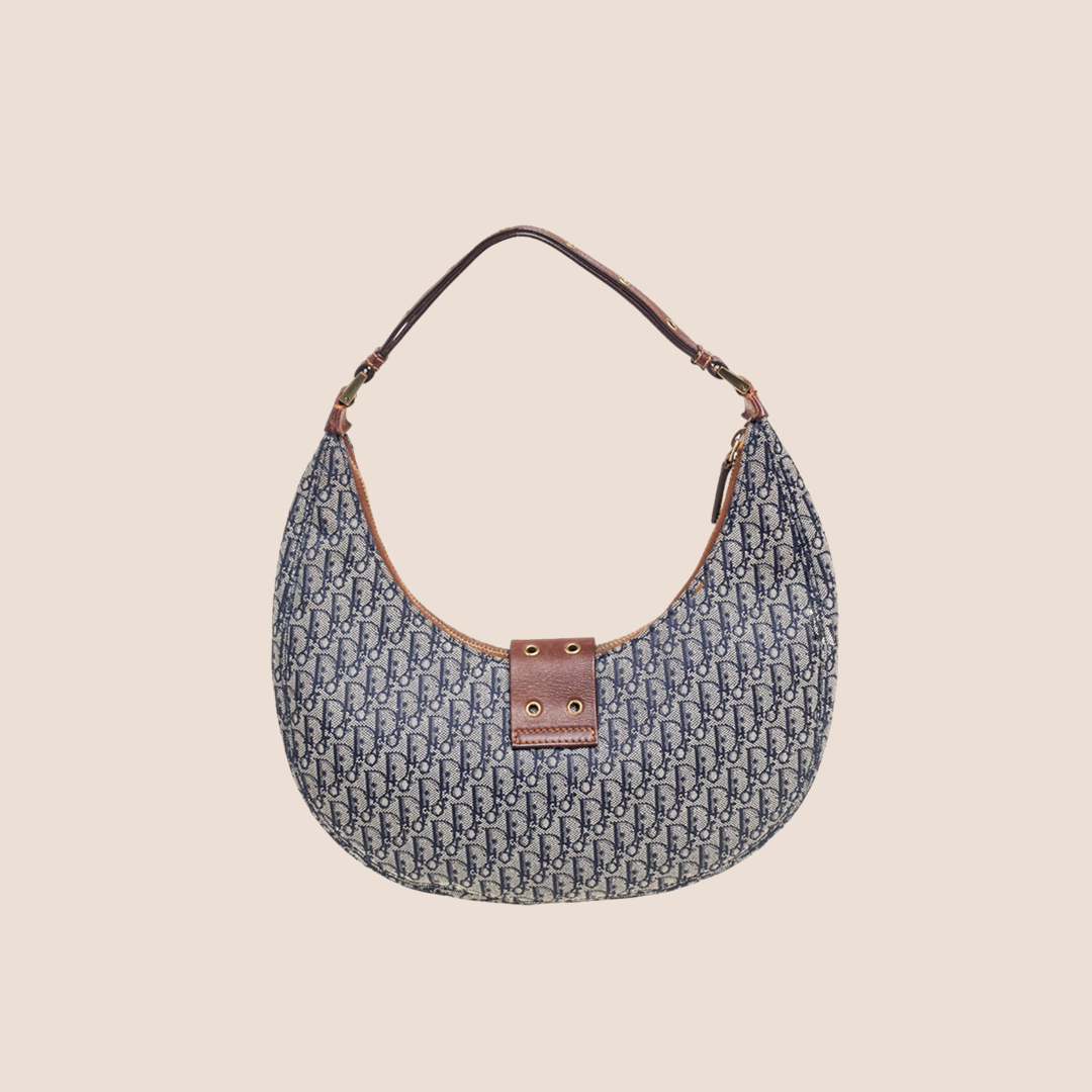 CHRISTIAN DIOR STREET CHIC HALF MOON HOBO BAG
