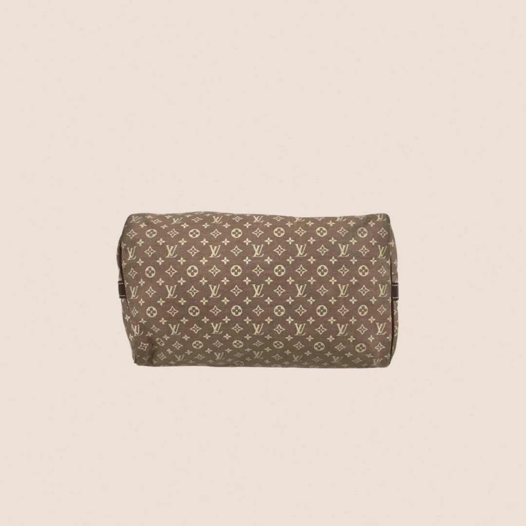 LOUIS VUITTON 2006 SEPIA MONOGRAM IDYLLE SPEEDY 30 BAG