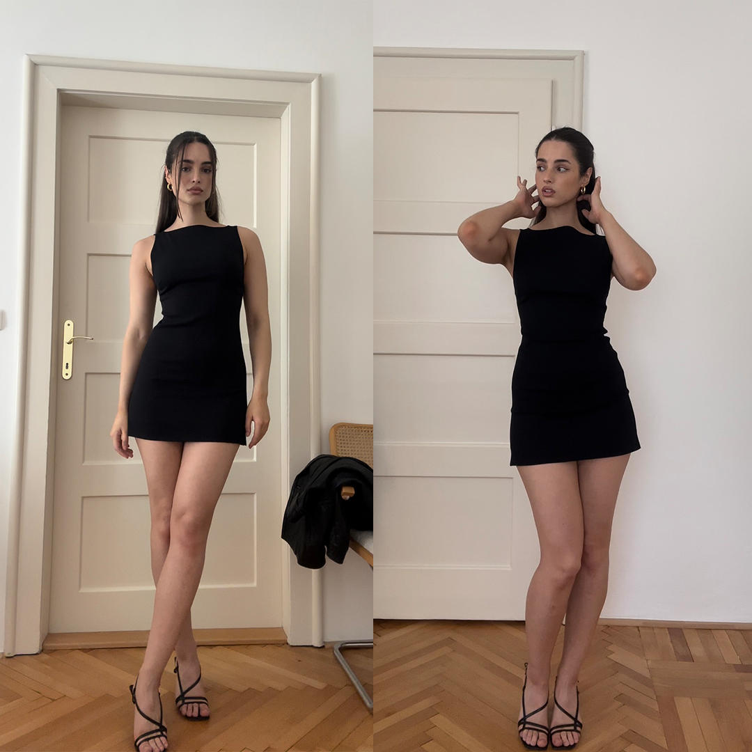 SO 90s LITTLE BLACK DRESS