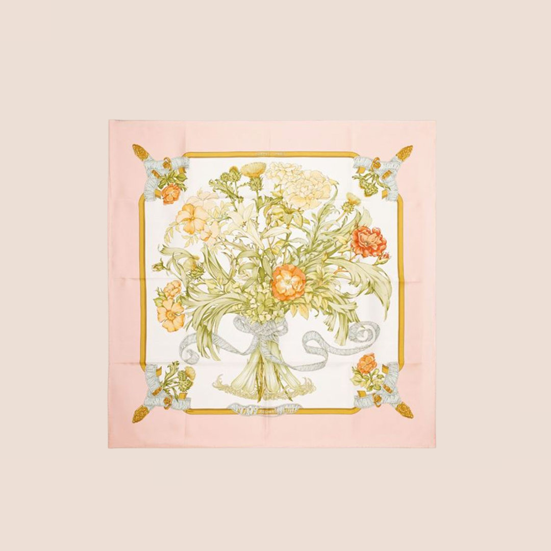 HERMÈS REGINA SILK SWIRL SCARF