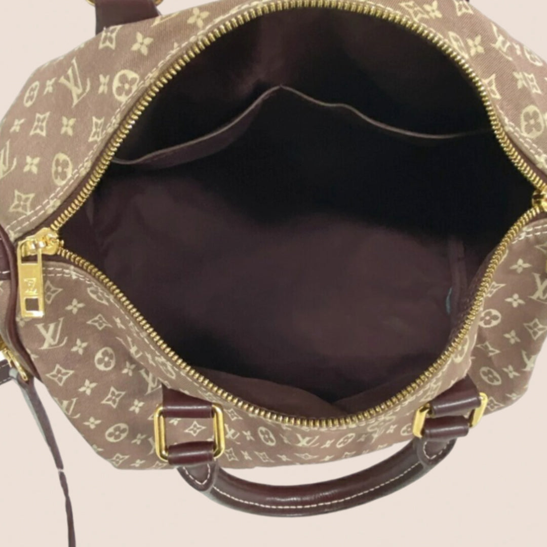 LOUIS VUITTON 2006 SEPIA MONOGRAM IDYLLE SPEEDY 30 BAG