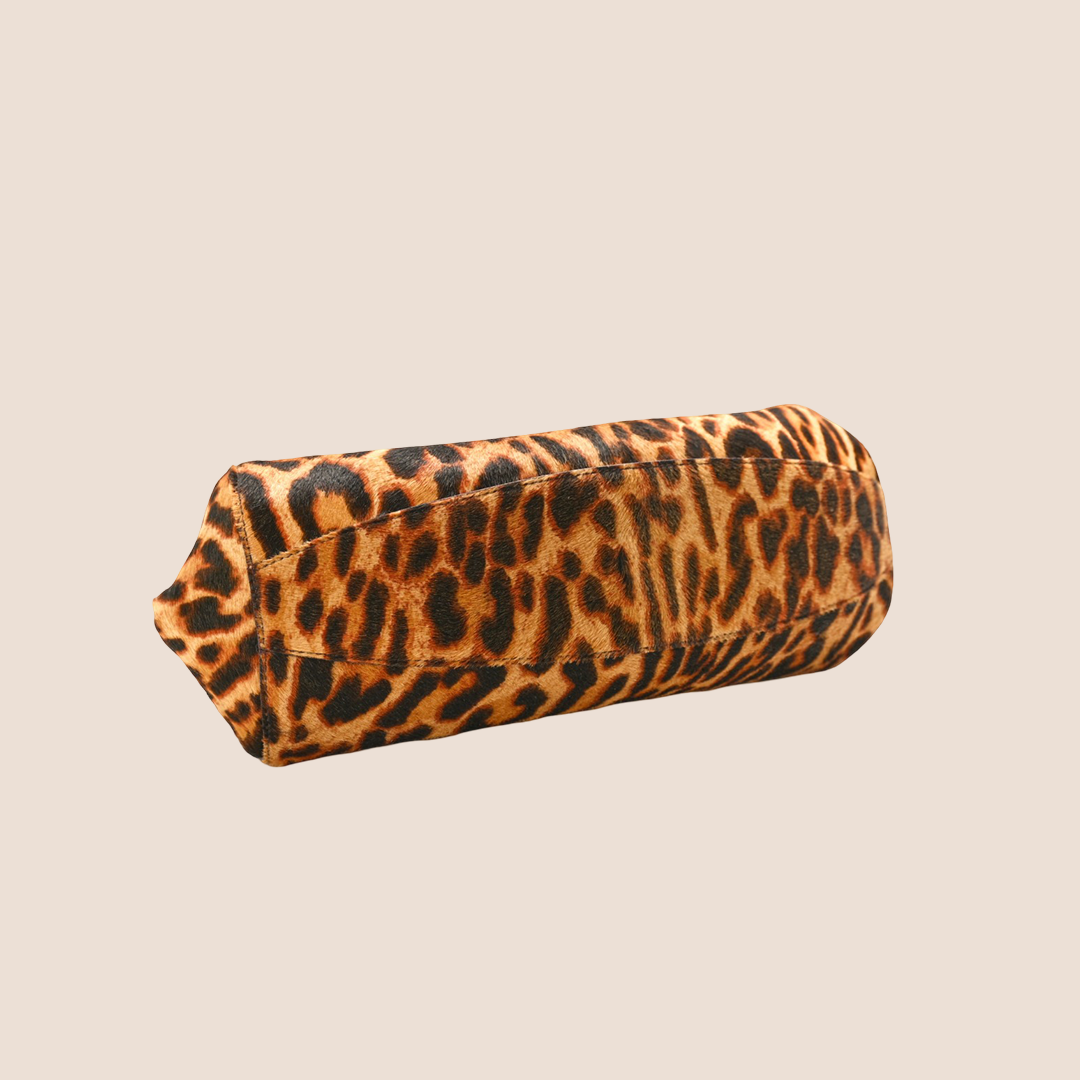 CHRISTIAN DIOR 2004 LEOPARD PRINT DIVA SHOULDER BAG