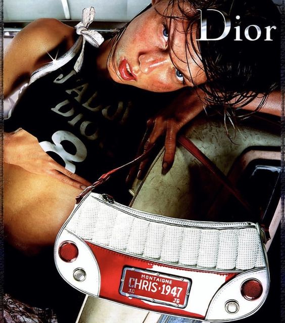 CHRISTIAN DIOR 2001 CADILLAC MONTAIGNE SHOULDER BAG
