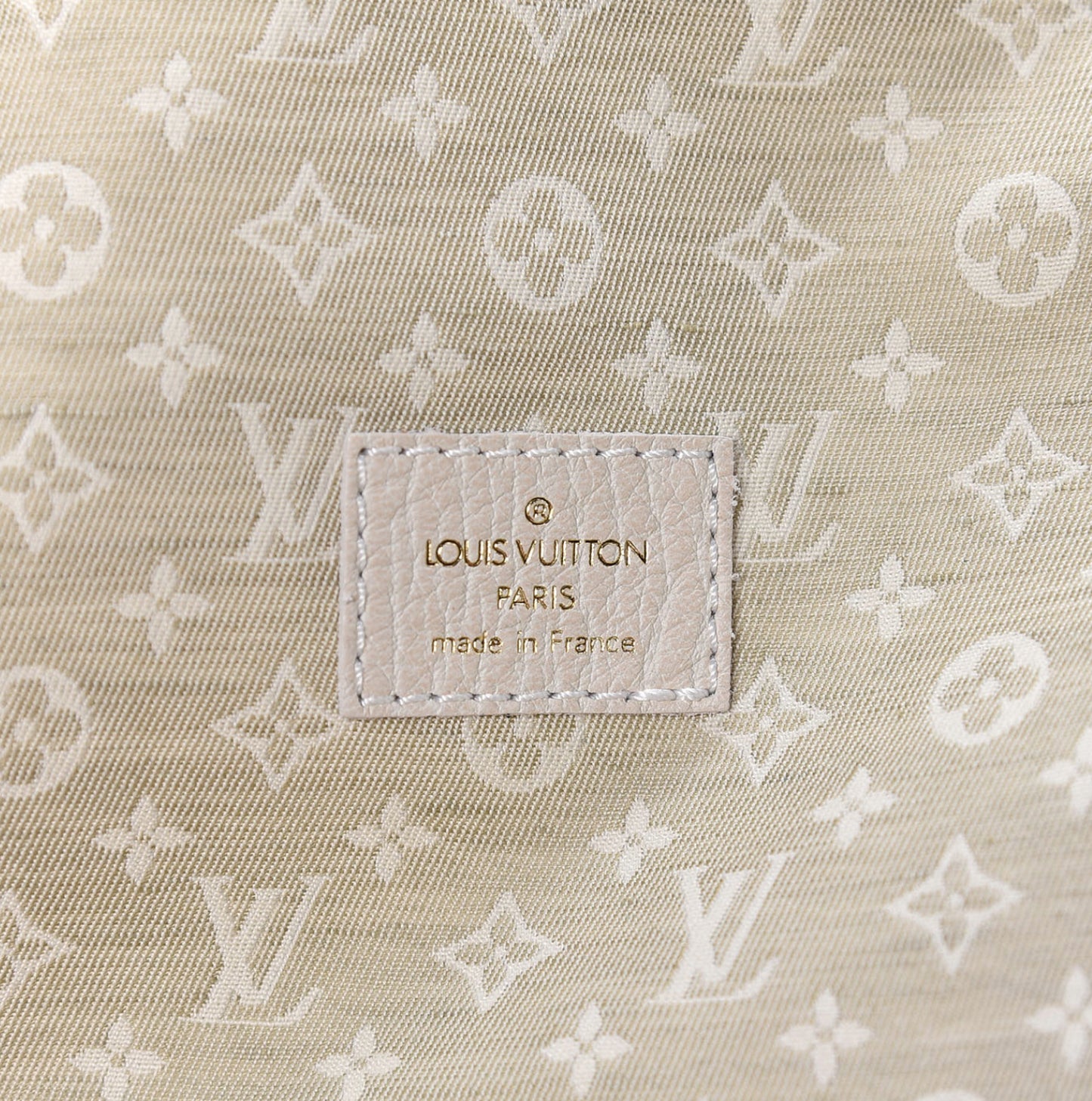 LOUIS VUITTON MINI LIN SAUMUR DUNE BAG