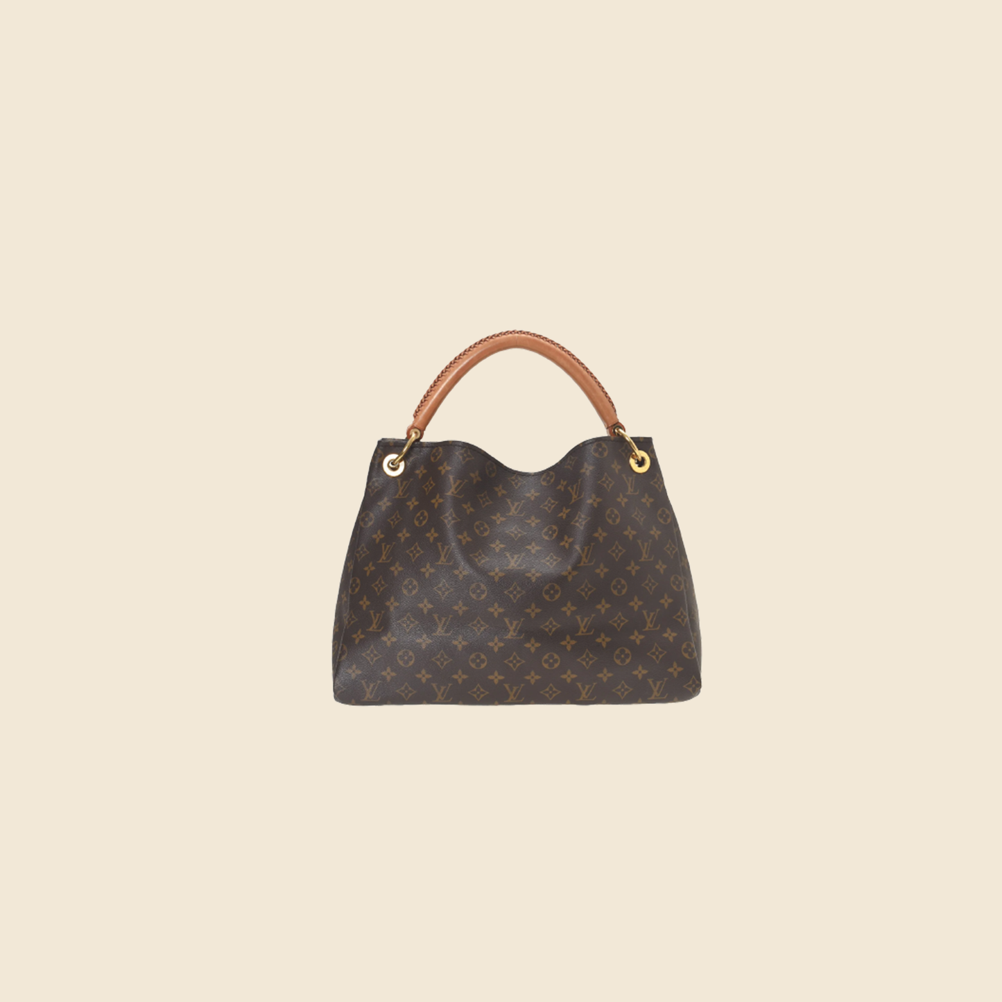 LOUIS VUITTON BROWN MONOGRAM ARTSY MM BAG