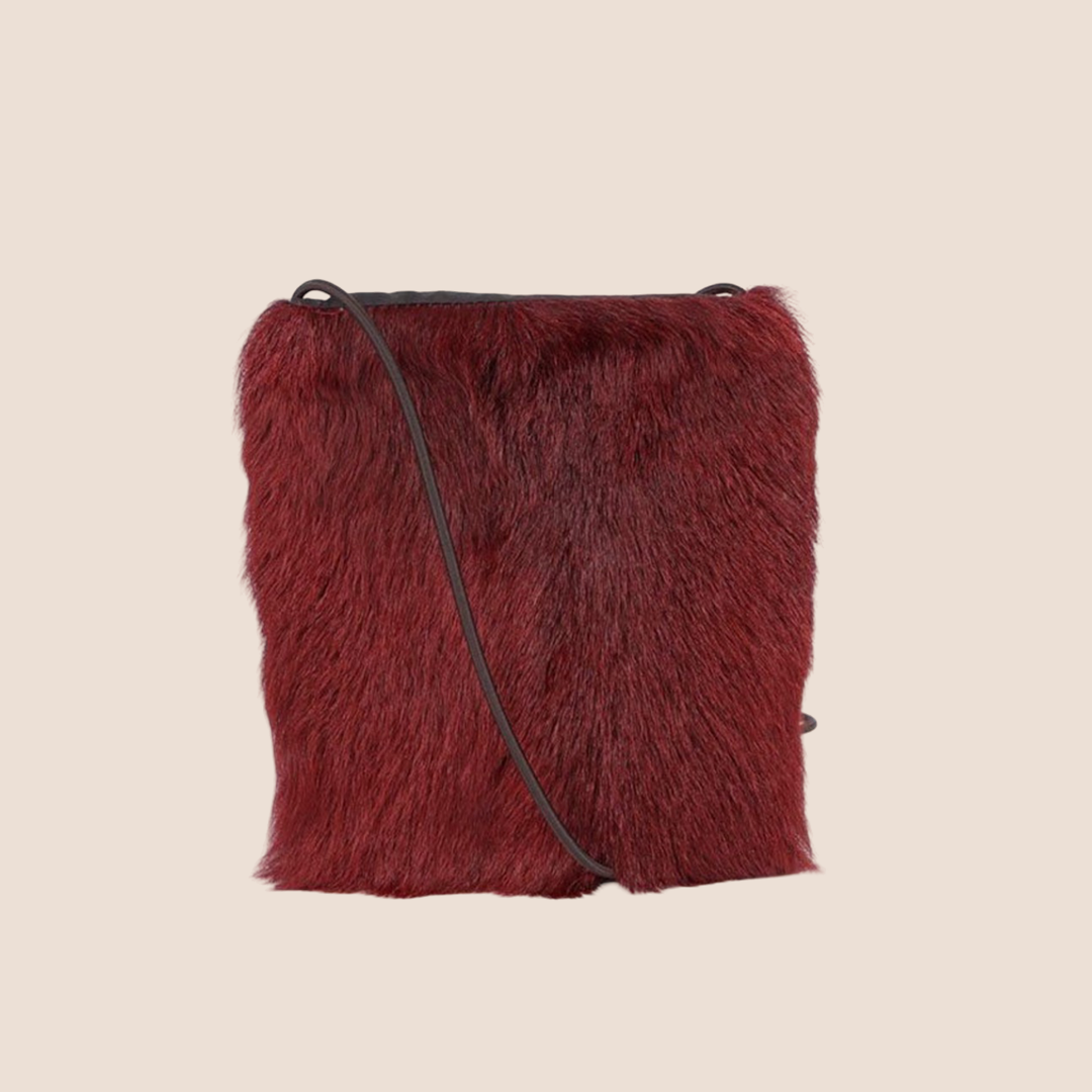 PRADA SPORT 1999 RED FUR CROSSBODY BAG – RDB