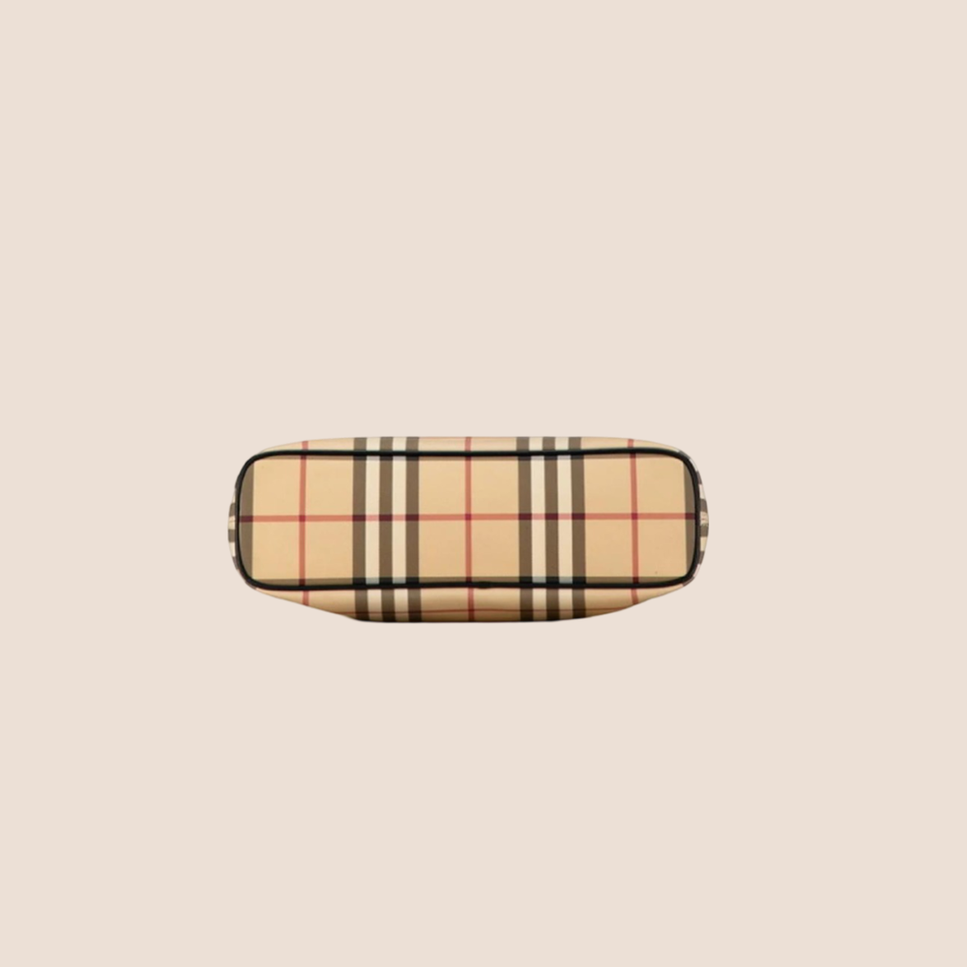 BURBERRY 2000s NOVA CHECK SHOULDER BAG