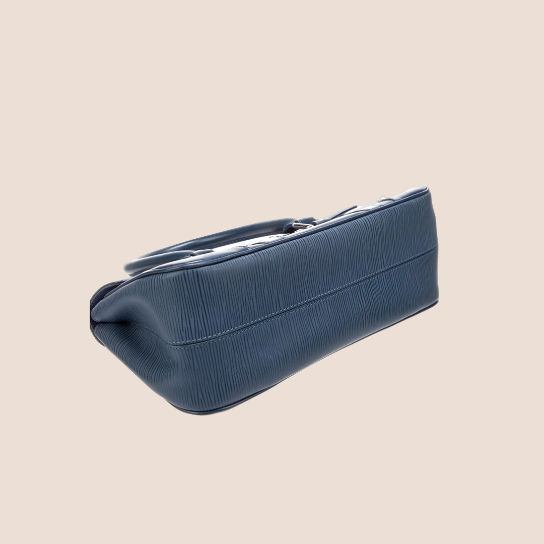 LOUIS VUTTON 2005 BLUE LEATHER EPI SEGUR BAG