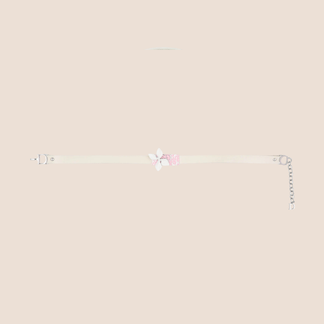 CHRISTIAN DIOR 2004 GIRLY DIORISSIMO FLOWER CHOKER
