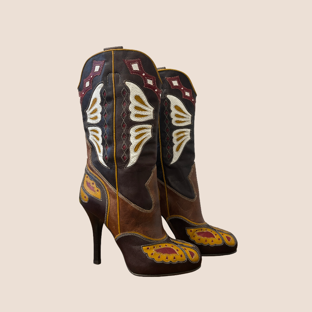 D&G 2000 WESTERN COWBOY BOOTS