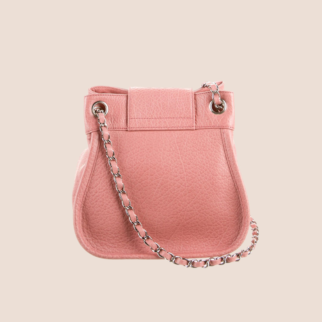 CHANEL PINK REISSUE MADEMOISELLE 2.55 SHOULDER BAG