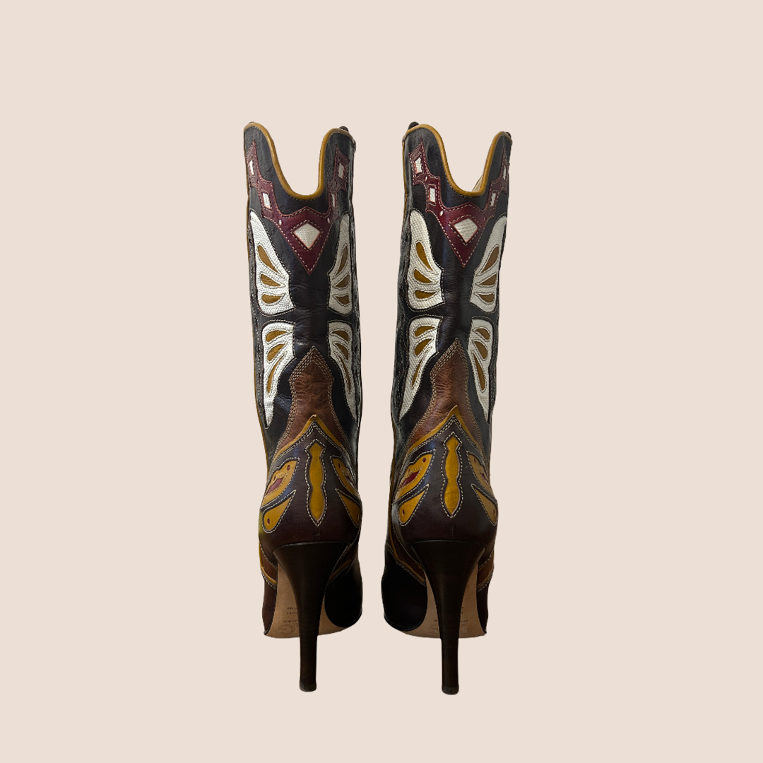 D&G 2000 WESTERN COWBOY BOOTS