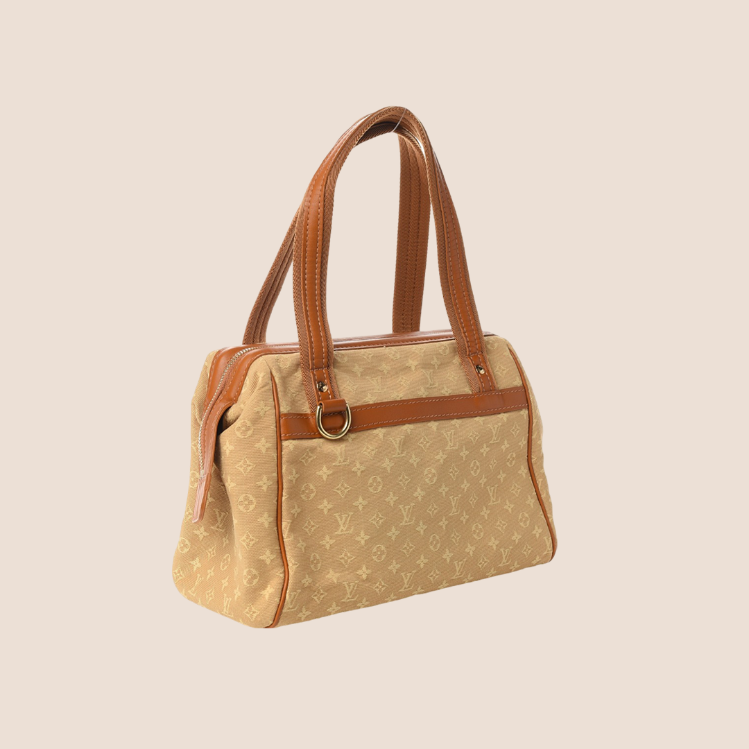 LOUIS VUITTON BEIGE MONOGRAM JOSEPHINE PM HANDBAG
