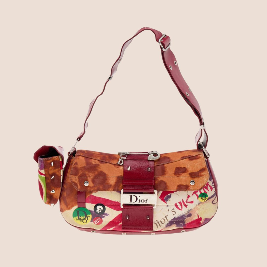 CHRISTIAN DIOR 2003 VICTIM STREET CHIC COLUMBUS SHOULDER BAG – RDB CHRISTIAN DIOR 2003 VICTIM STREET CHIC COLUMBUS SHOULDER BAG – RDB