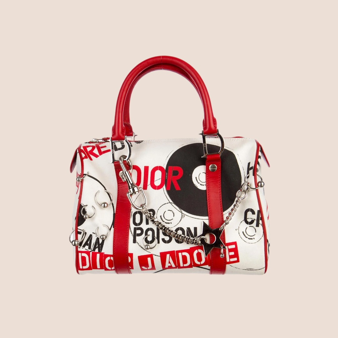 CHRISTIAN DIOR 2004 HARDCORE POISON BOSTON BAG – RDB CHRISTIAN DIOR 2004 HARDCORE POISON BOSTON BAG – RDB