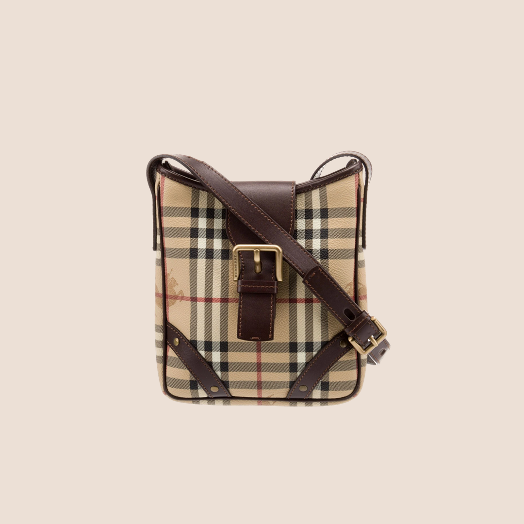 BURBERRY HAYMARKET MESSENGER CROSSBODY BAG – RDB
