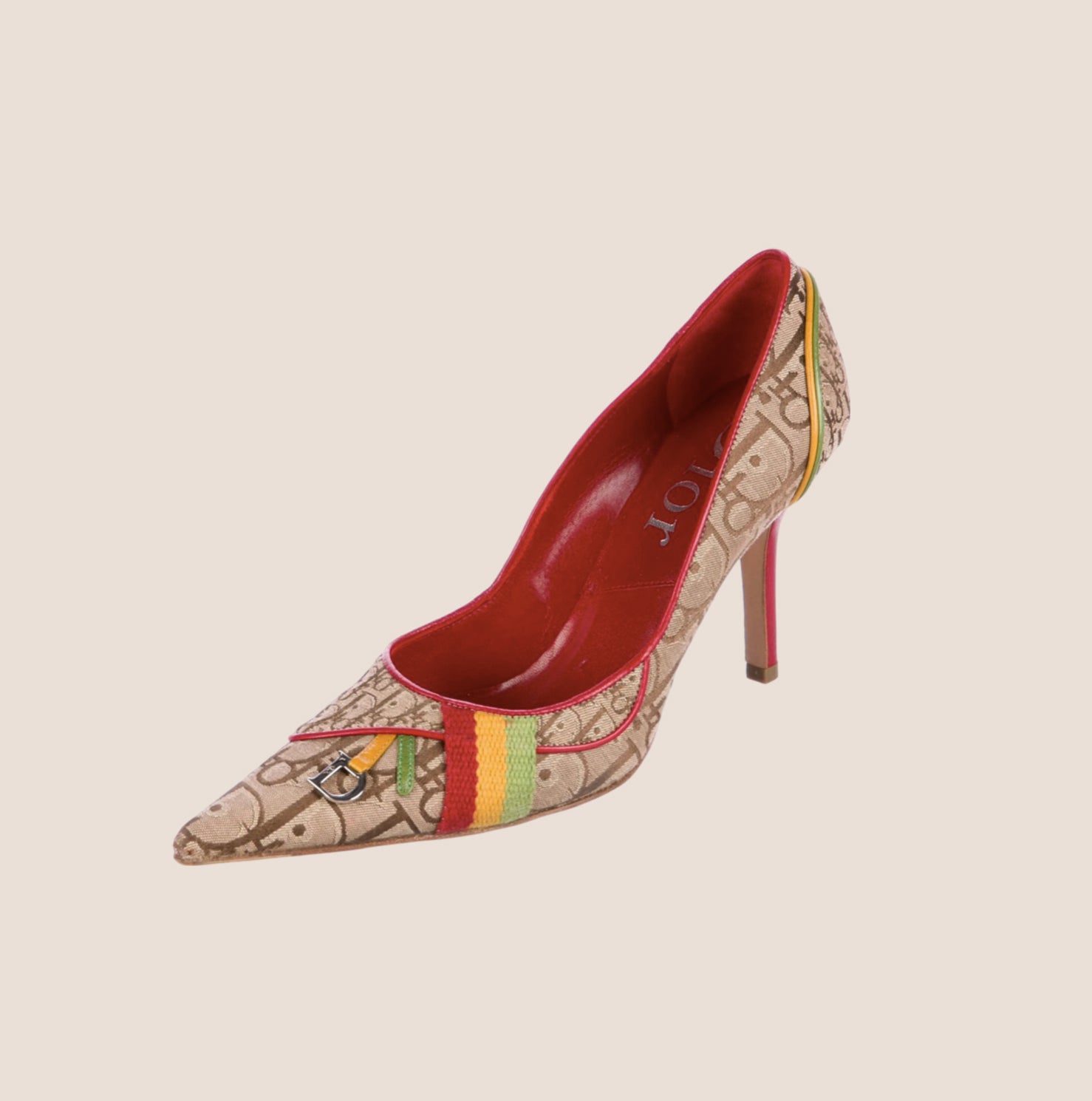 CHRISTIAN DIOR 2004 DIORISSIMO RASTA PUMPS – RDB