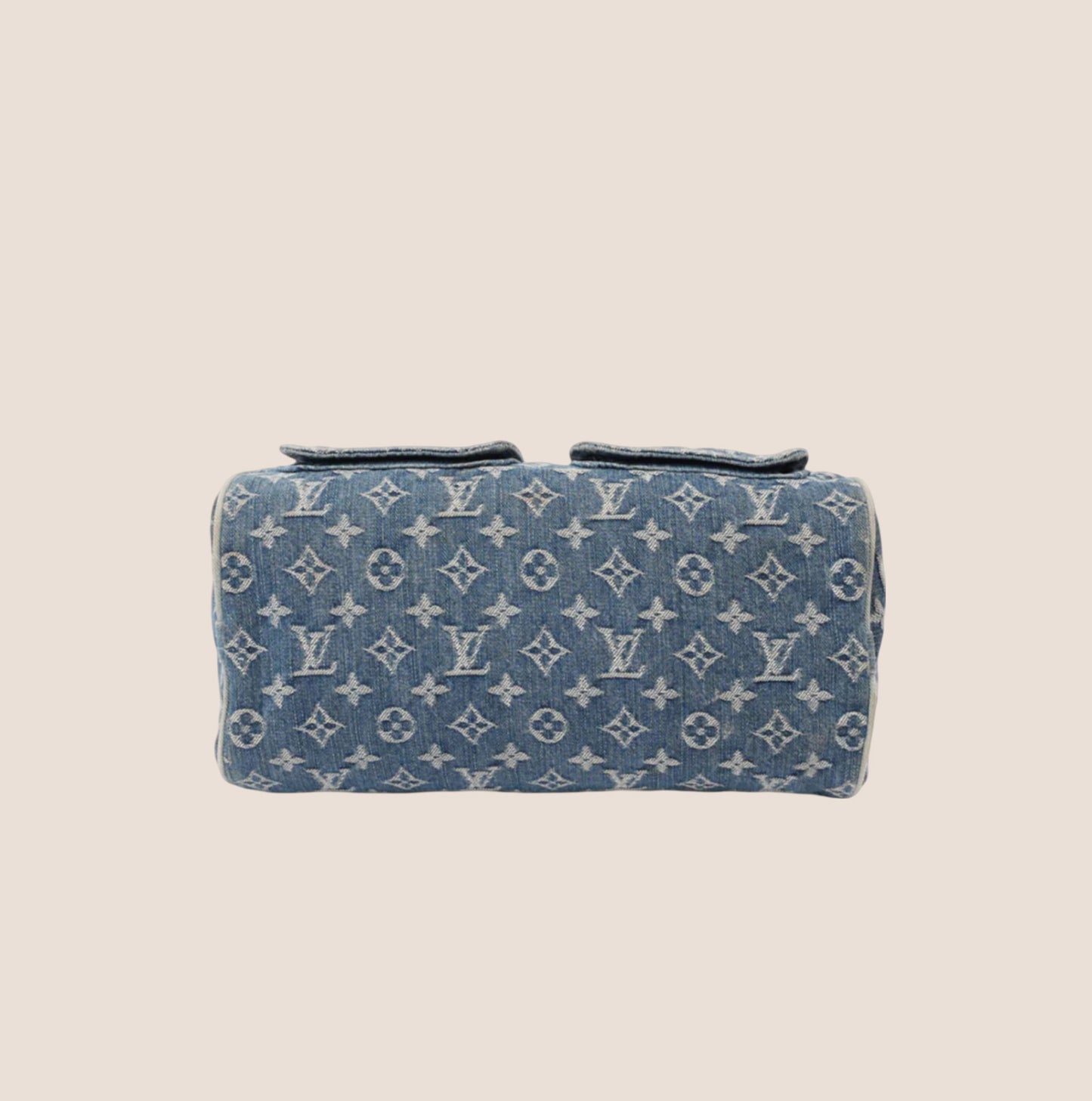 LOUIS VUITTON BLUE MONOGRAM DENIM NEO SPEEDY BAG