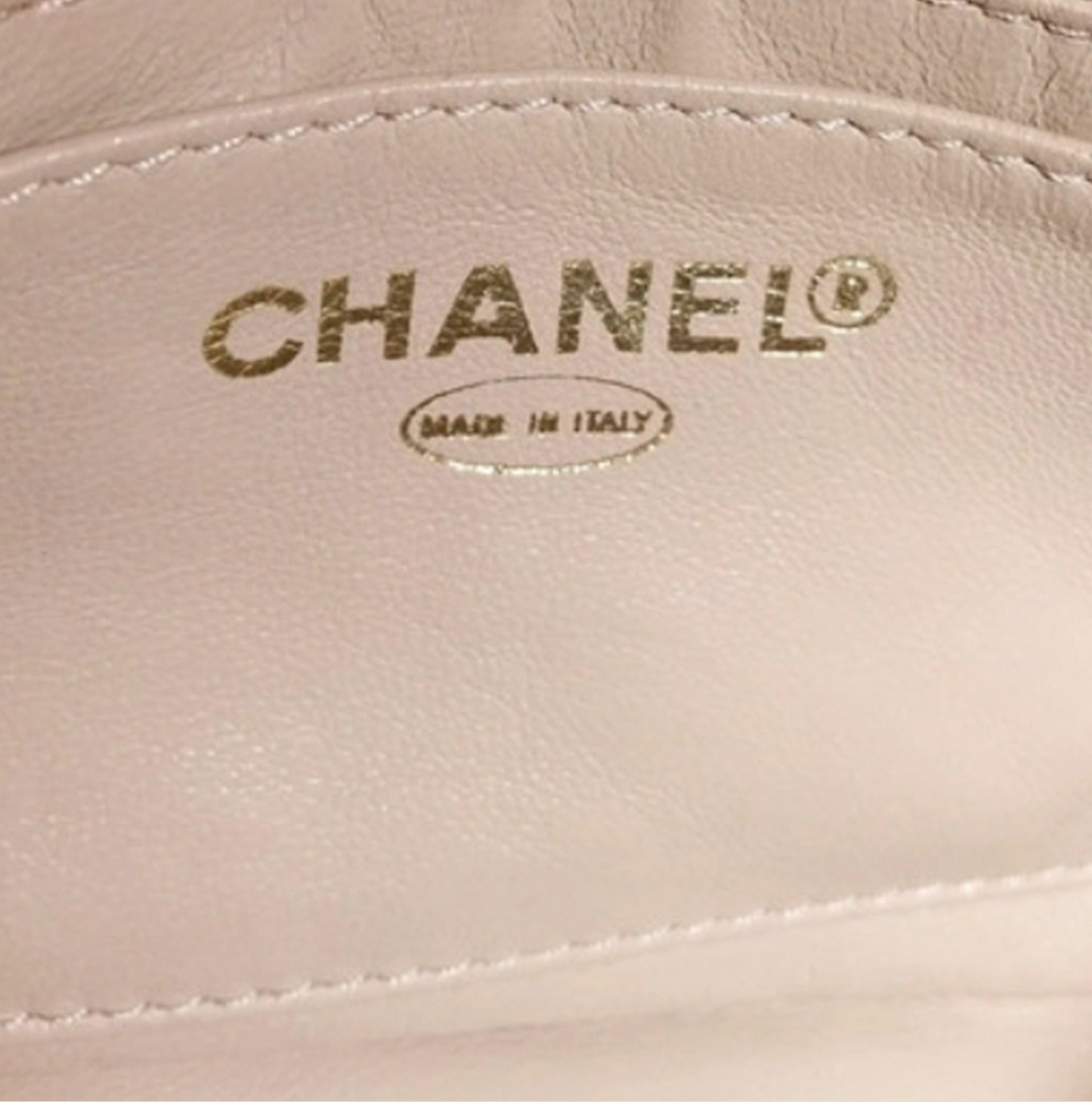 CHANEL 2000 BEIGE TWEED MADEMOISELLE FLAP BAG