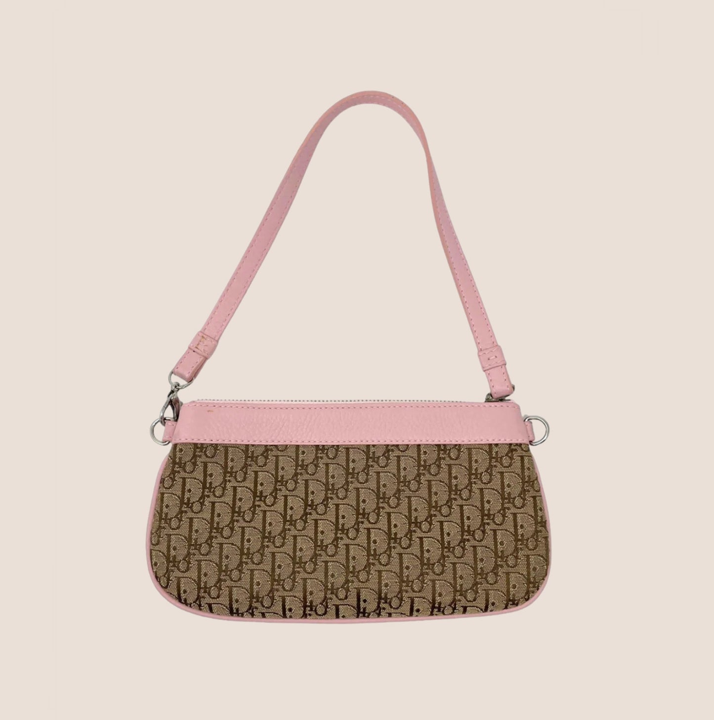 CHRISTIAN DIOR PINK STREET CHIC DIORISSIMO MINI SHOULDER BAG