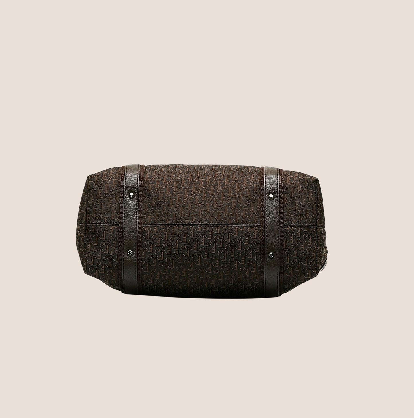 CHRISTIAN DIOR BROWN DIORISSIMO STREET CHIC TOTE BAG