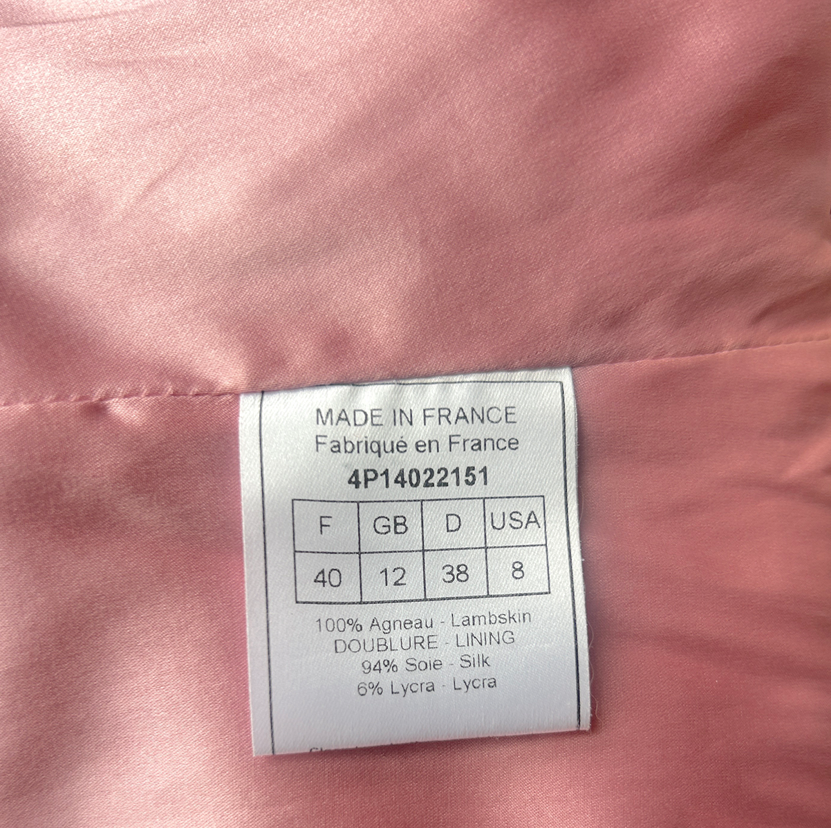 CHRISTIAN DIOR SPRING 2004 BONDAGE PINK LEATHER JACKET