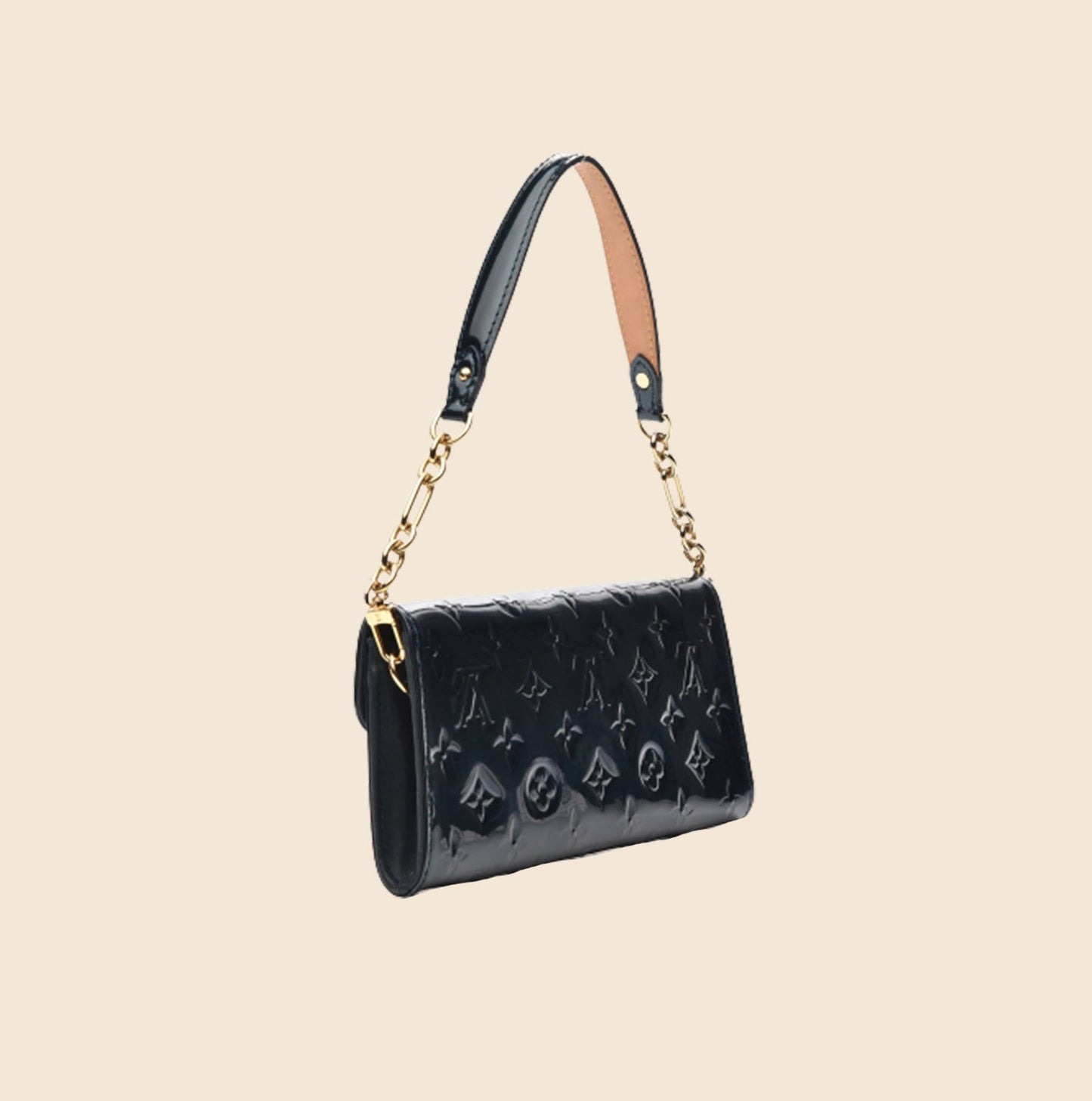 LOUIS VUITTON BLUE NUIT SUNSET BOULEVARD CLUTCH
