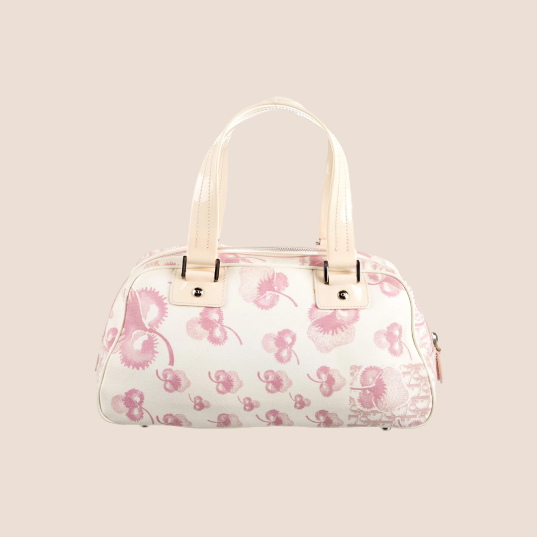 CHRISTIAN DIOR 2004 GIRLY DIORISSIMO BOWLER BAG