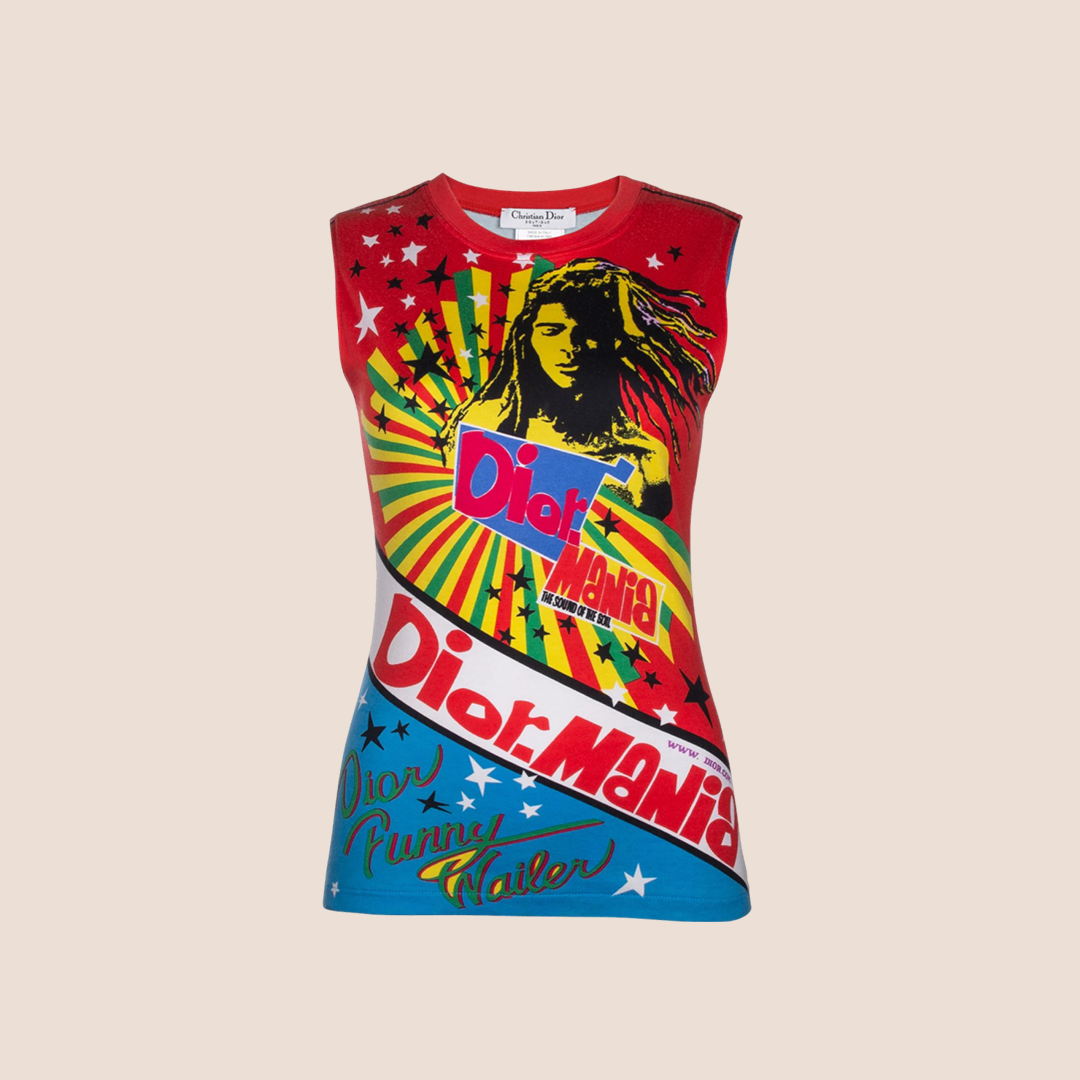 CHRISTIAN DIOR 2004 DIOR MANIA TANK TOP – RDB CHRISTIAN DIOR 2004 DIOR MANIA TANK TOP – RDB