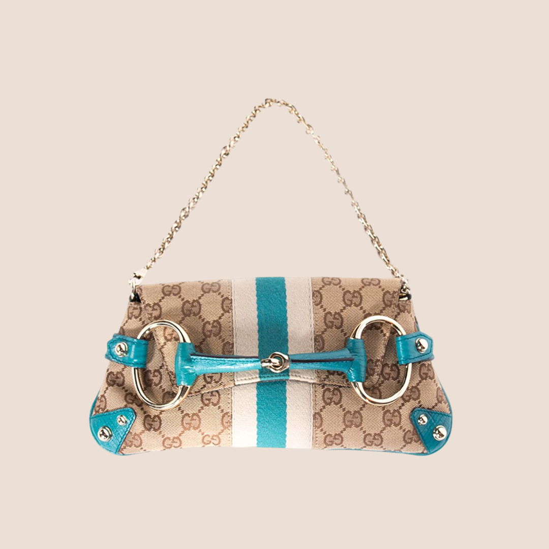 Gucci blue clutch sale