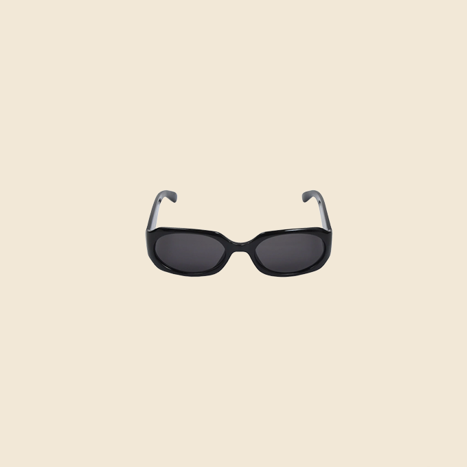 GUCCI 90s BLACK RECTANGLE SUNGLASSES RDB