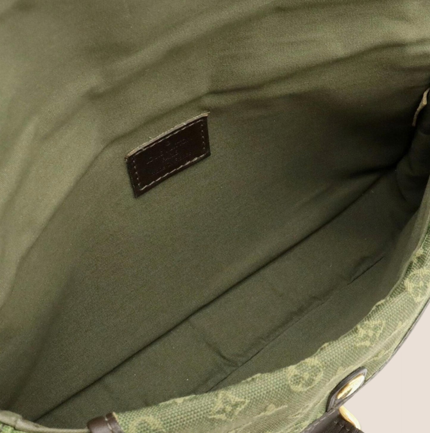 LOUIS VUITTON KHAKI MONOGRAM MARJORIE BAG