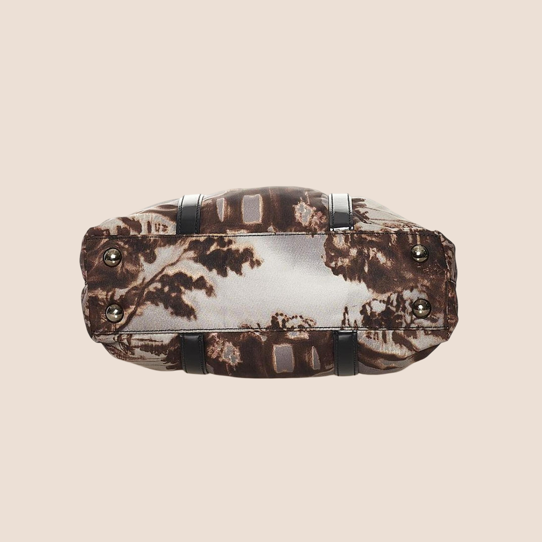 PRADA 2000 TIE DYE TESSSUTO HANDLE BAG