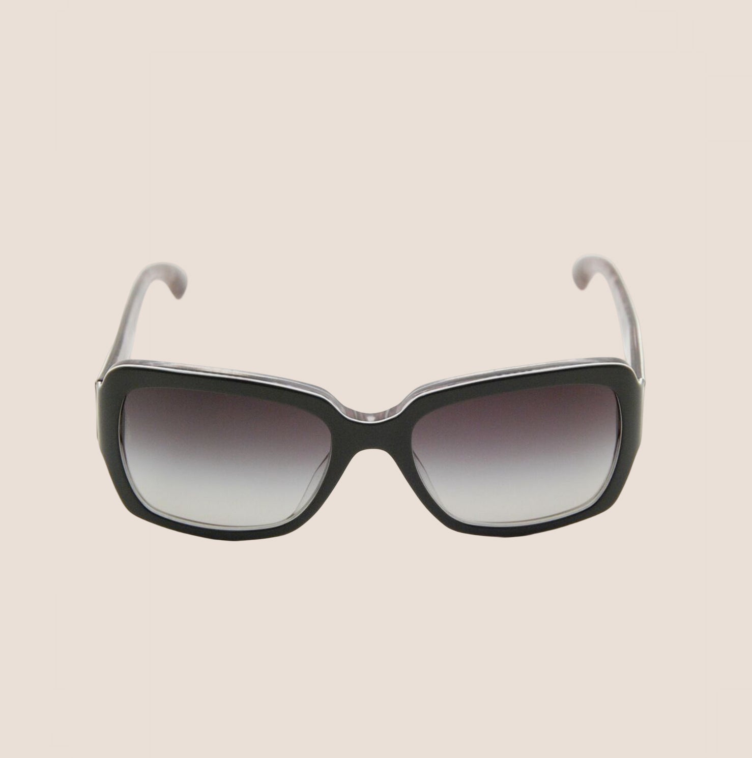 CHANEL BLACK & GREY CC LOGO SUNGLASSES – RDB display picture 3