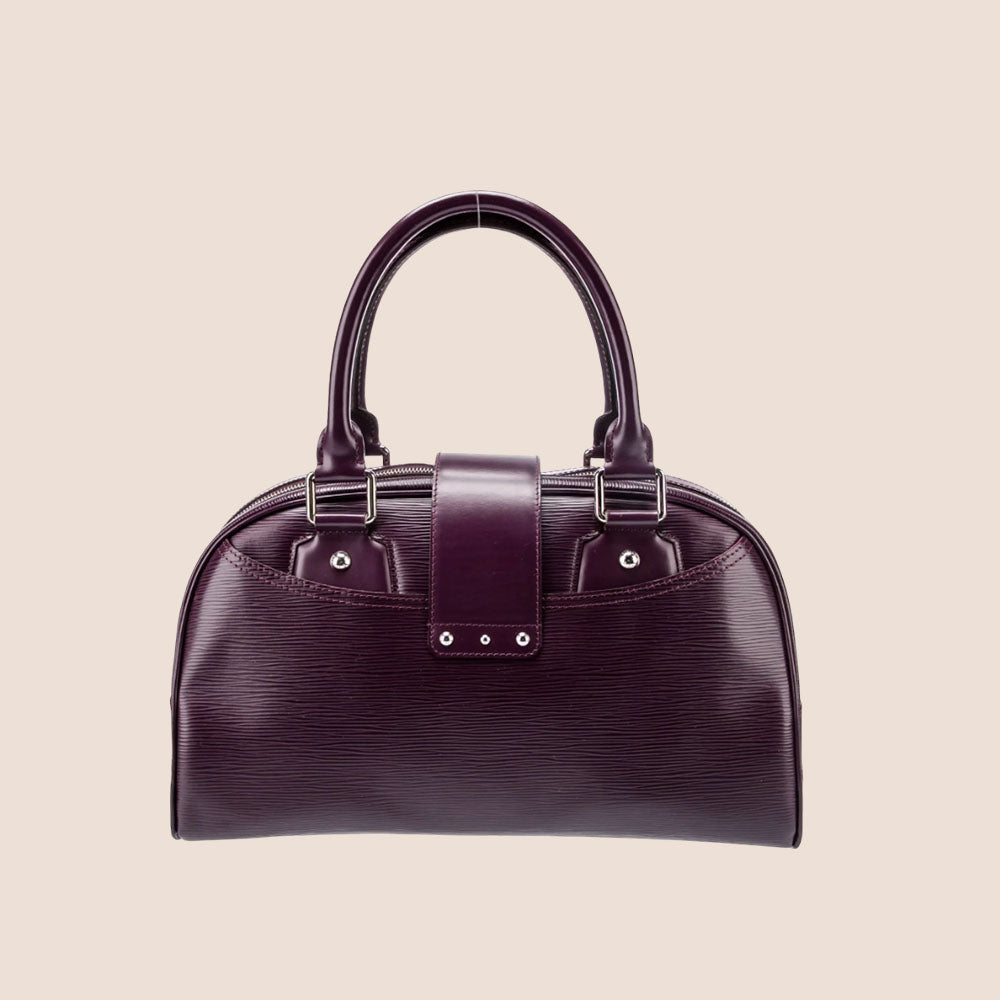 LOUIS VUITTON PURPLE EPI LEATHER MONTAIGNE BAG