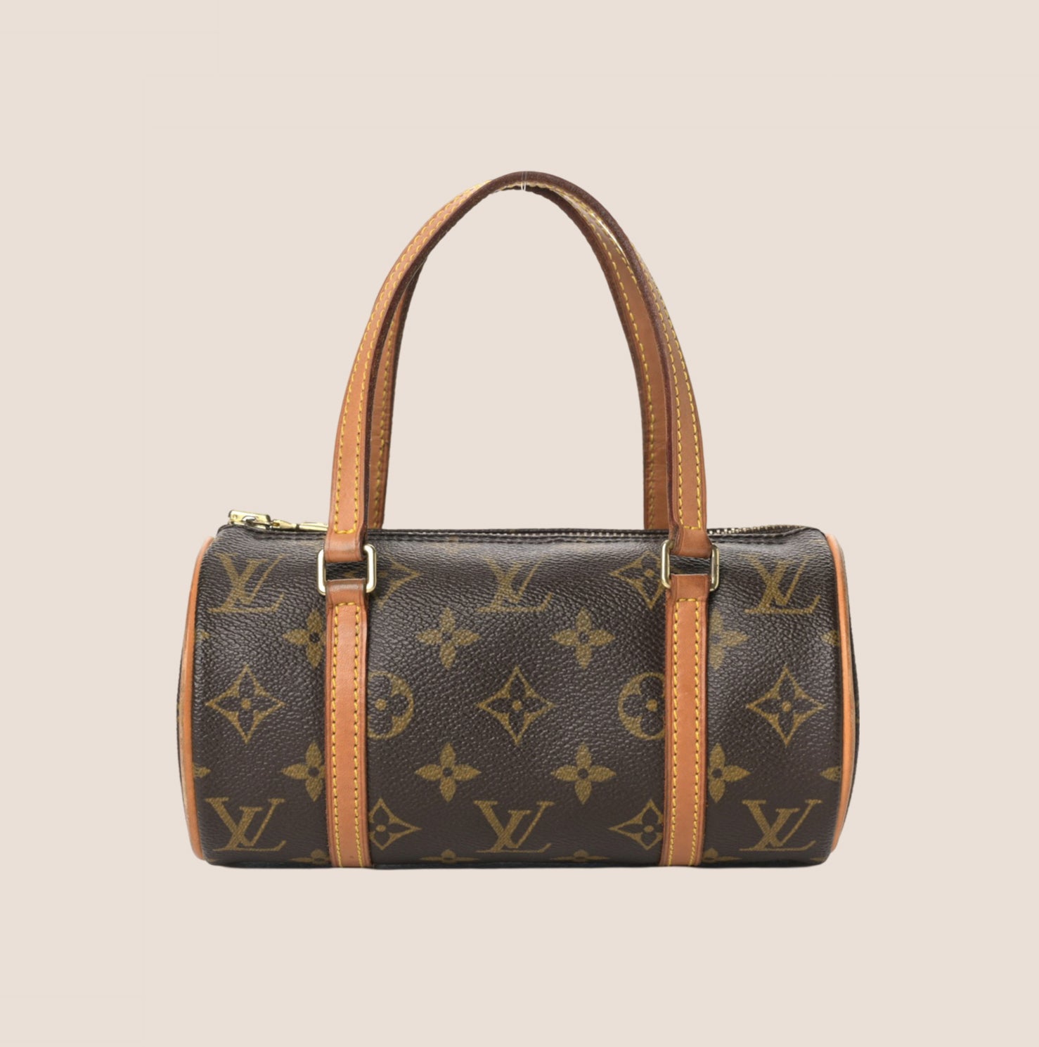 LOUIS VUITTON BROWN MONOGRAM PAPILLON 19 BAG – RDB