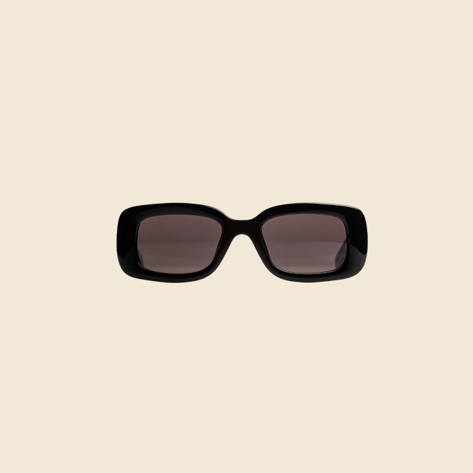 GUCCI 1990s MATTE BROWN SUNGLASSES