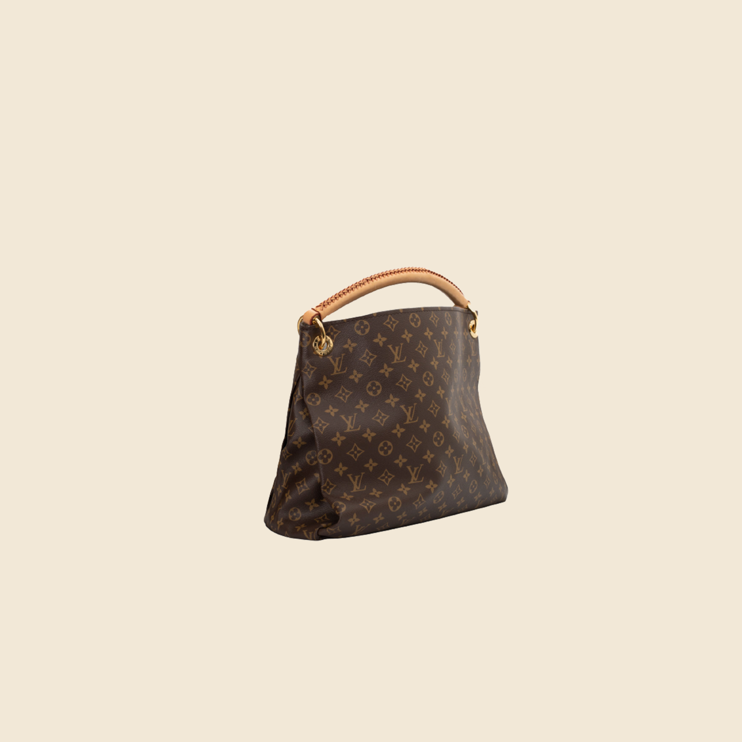 LOUIS VUITTON BROWN MONOGRAM ARTSY MM BAG