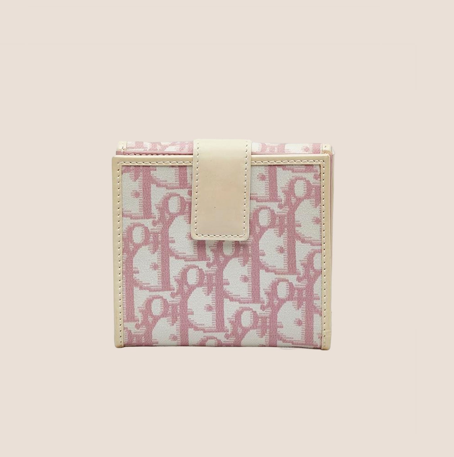 CHRISTIAN DIOR PINK TROTTER GIRLY WALLET