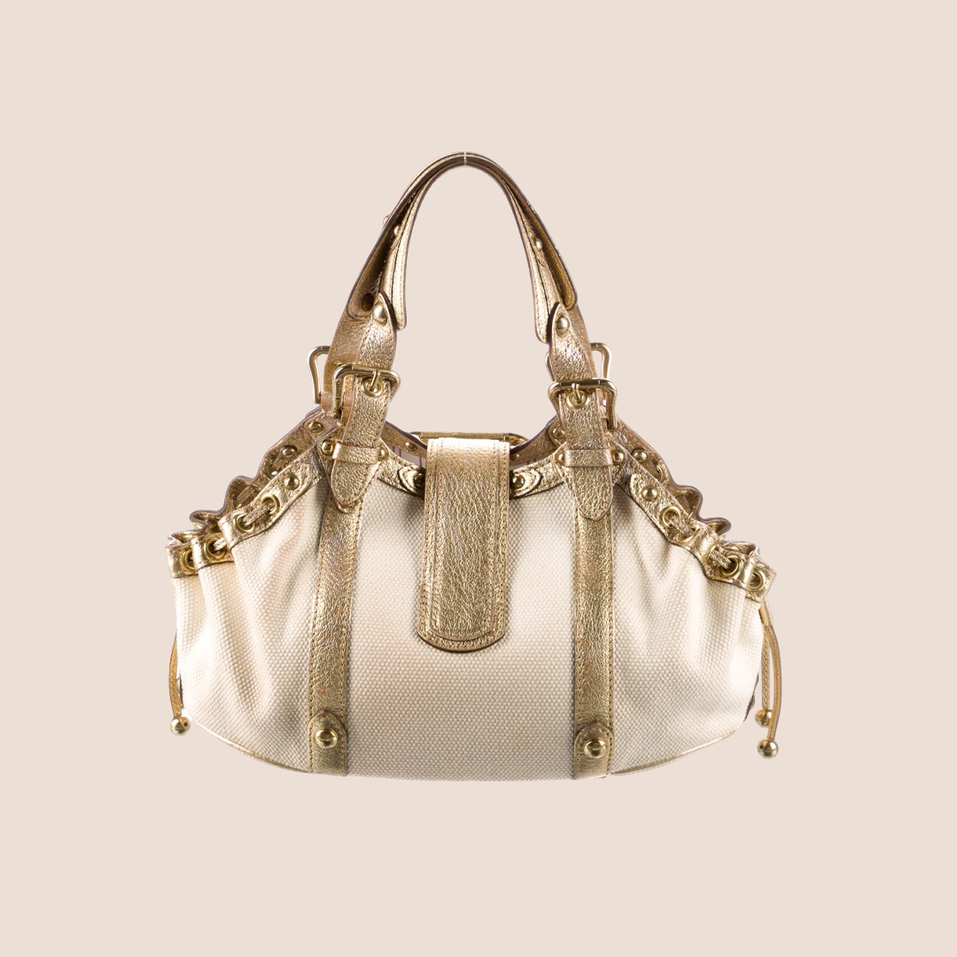 LOUIS VUITTON THEDA MP WHITE MULTICOLOUR MONOGRAM CANVAS HAND BAG