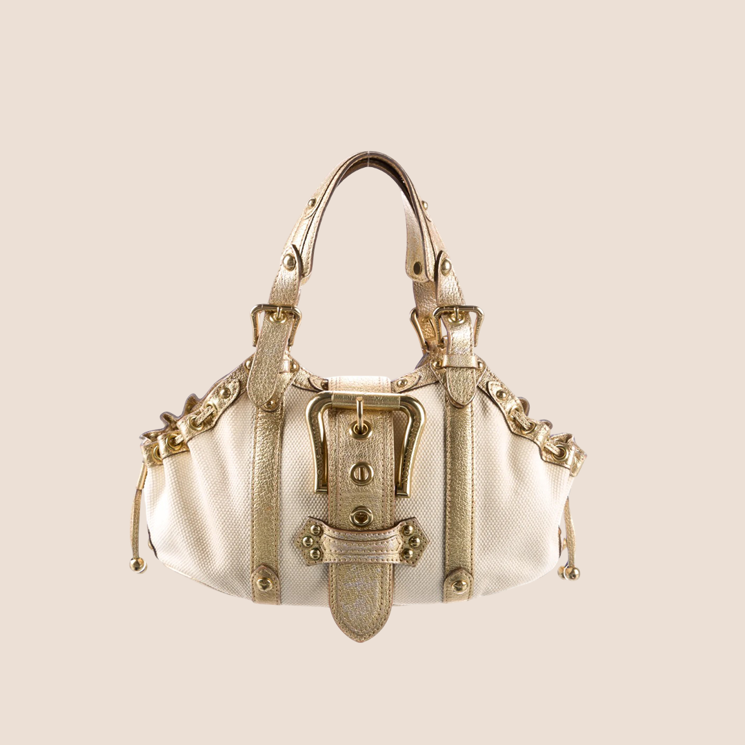 LOUIS VUITTON THEDA MP WHITE MULTICOLOUR MONOGRAM CANVAS HAND BAG