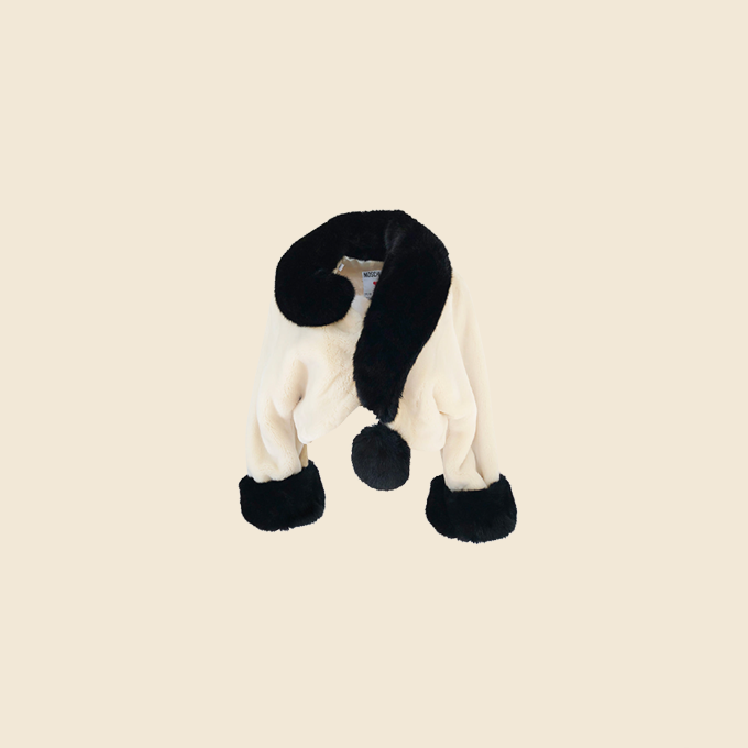 MOSCHINO 1994 QUESTION MARK CROPPED FUR COAT – RDB MOSCHINO 1994 QUESTION MARK CROPPED FUR COAT – RDB