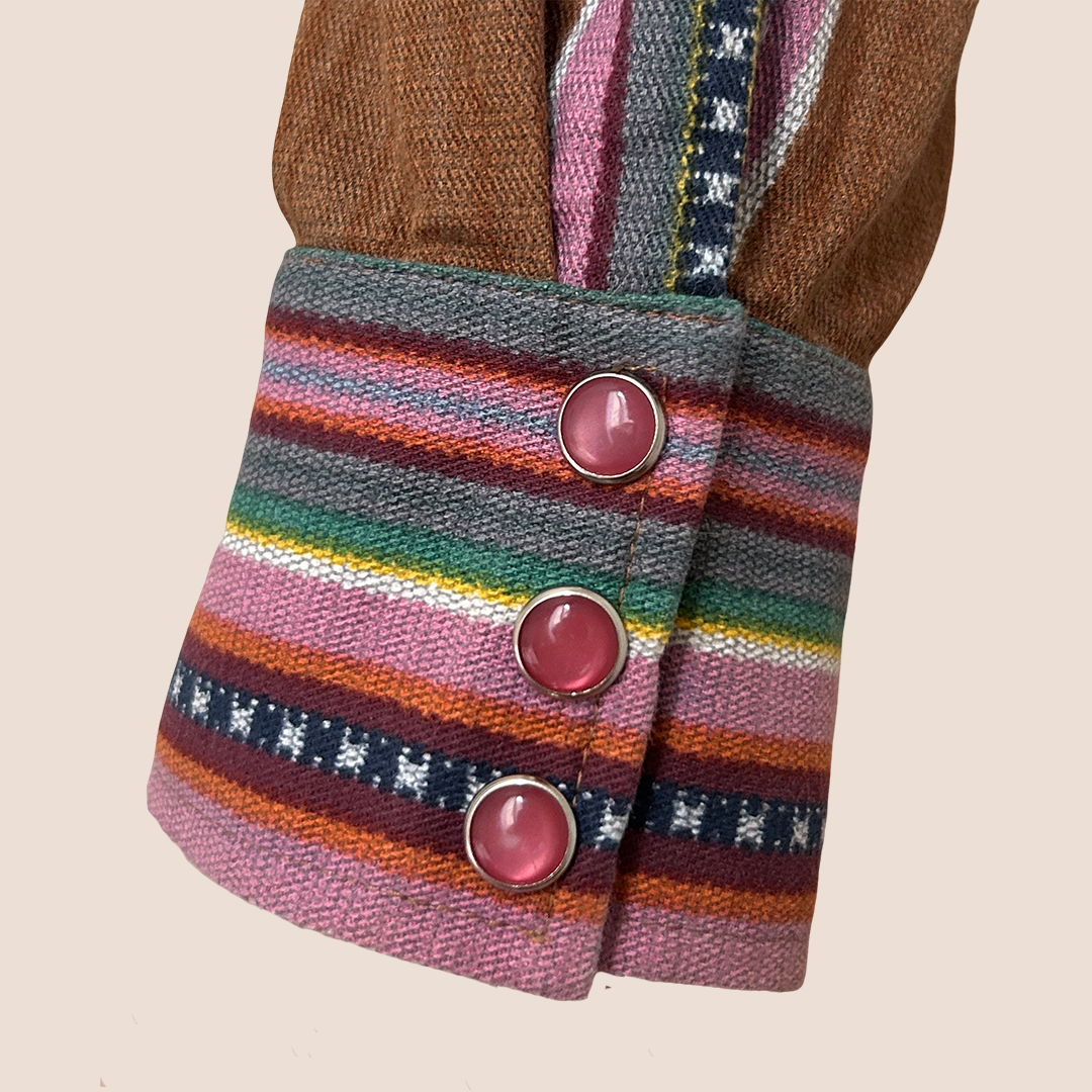 CHRISTIAN DIOR 2002 MULTICOLOUR STRIPED BUTTON SHIRT