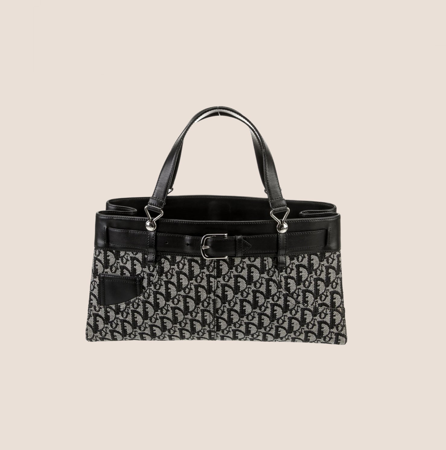 CHRISTIAN DIOR NAVY TROTTER BELTED JEANS EVERYDAY BAG – RDB