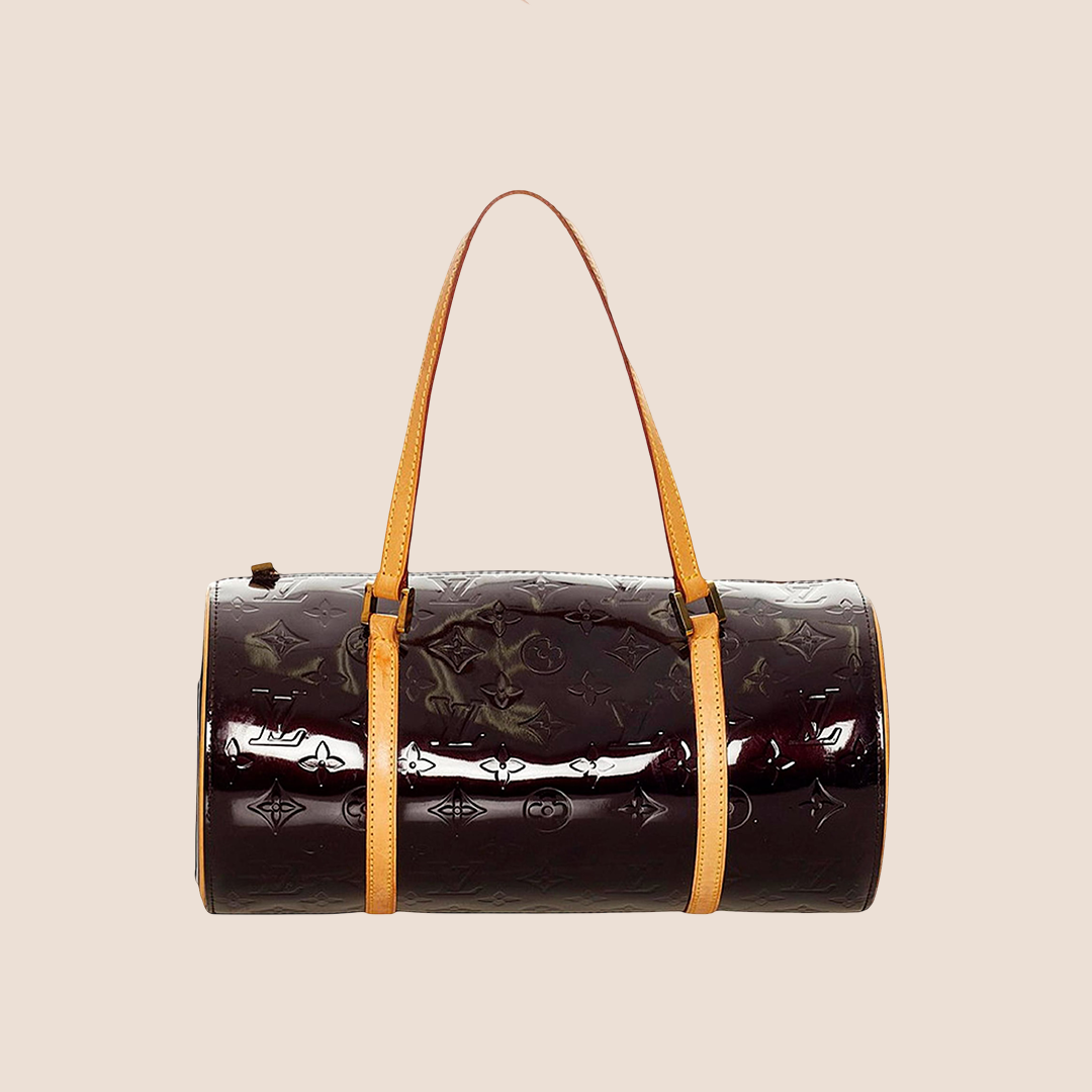 LOUIS VUITTON AMARANTE VERNIS BEDFORD BAG