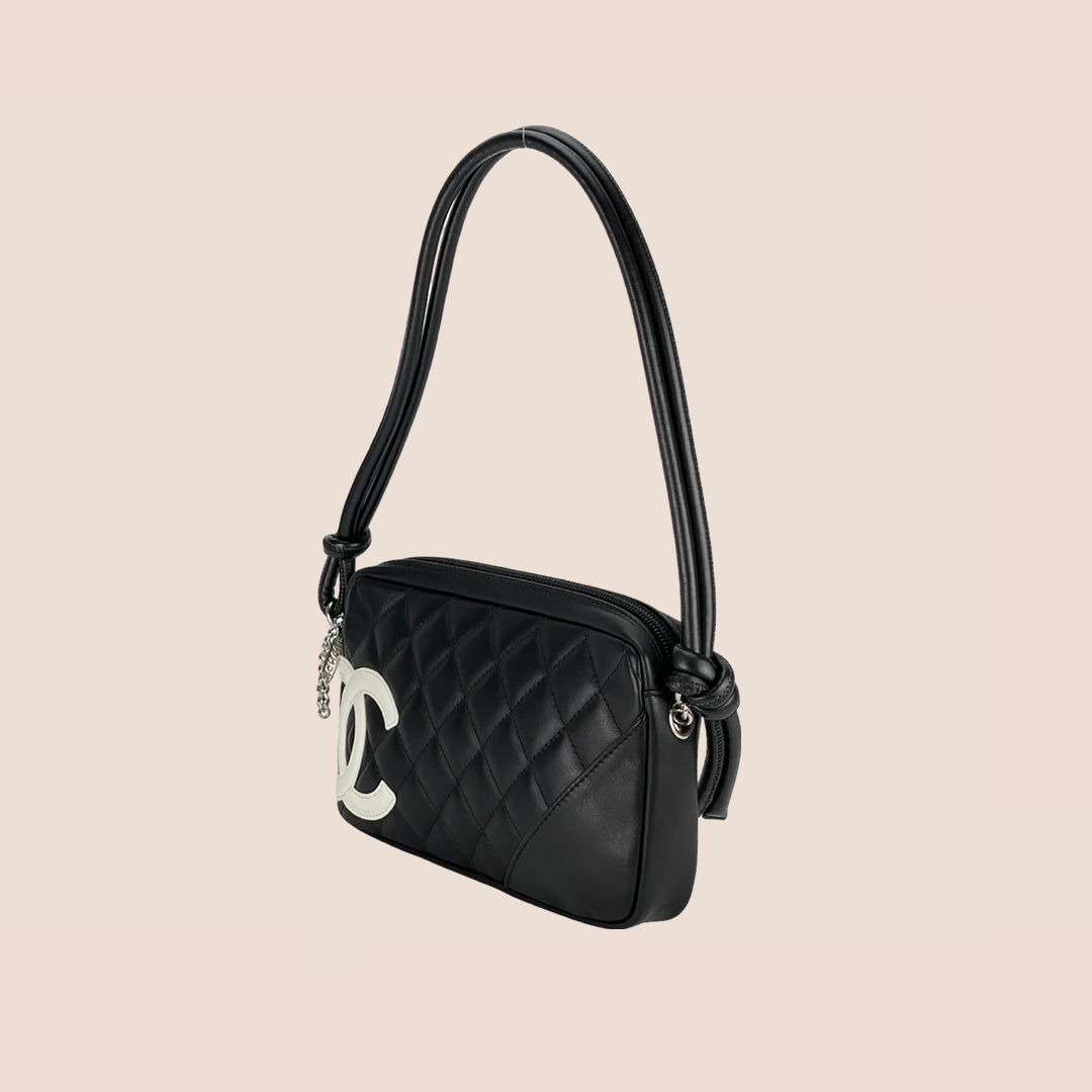 CHANEL CAMBON QUILTED LEATHER BAG